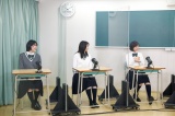 映画『鬼ガール!!』YouTube生配信トークライブに登場した(左から)吉田美月喜、桜田ひより、井頭愛海 
