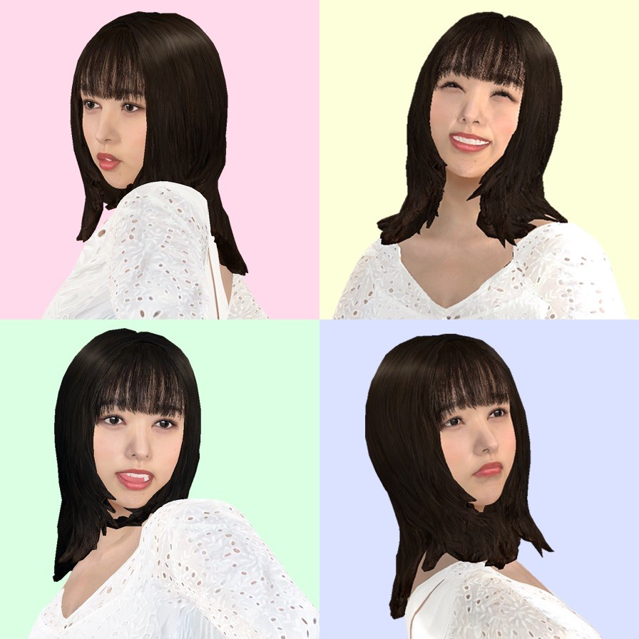 テレビ　美少女 画像・写真 | 日テレ特番でバーチャルの桜井日奈子が誕生 新技術を集結 5枚目 | ORICON NEWS