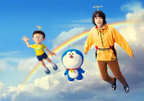 『STAND BY ME ドラえもん 2』と菅田将暉のコラボスチール（C）Fujiko Pro／2020 STAND BY ME Doraemon 2 Film Partners 