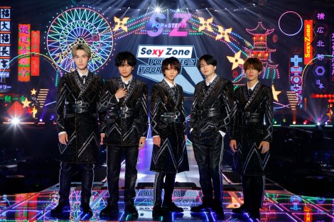 画像 写真 Sexyzone 2年半ぶり5人でライブ 松島聡が久々の 鼻の下投げキッス 1枚目 Oricon News