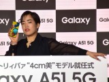 『Galaxy A51 “4cm美”モデル就任式』にゲストとして参加したゆりやんレトリィバァ (C)ORICON NewS inc. 