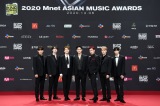 『2020 Mnet ASIAN MUSIC AWARDS』フォトウォールに登場したGOT7(C) CJ ENM Co., Ltd, All Rights Reserved. 