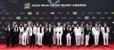 『2020 Mnet ASIAN MUSIC AWARDS』フォトウォールに登場したNCT(C) CJ ENM Co., Ltd, All Rights Reserved. 