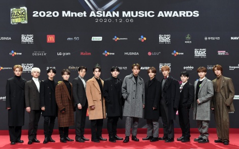 w2020 Mnet ASIAN MUSIC AWARDSxtHgEH[ɓoꂵSEVENTEEN(C) CJ ENM Co., Ltd, All Rights Reserved. 