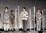 『WEIBO Account Festival in Tokyo 2020』で人気男性アイドルグループ賞を受賞したSnow Man(左から)岩本照、ラウール、目黒蓮 (C)ORICON NewS inc. 