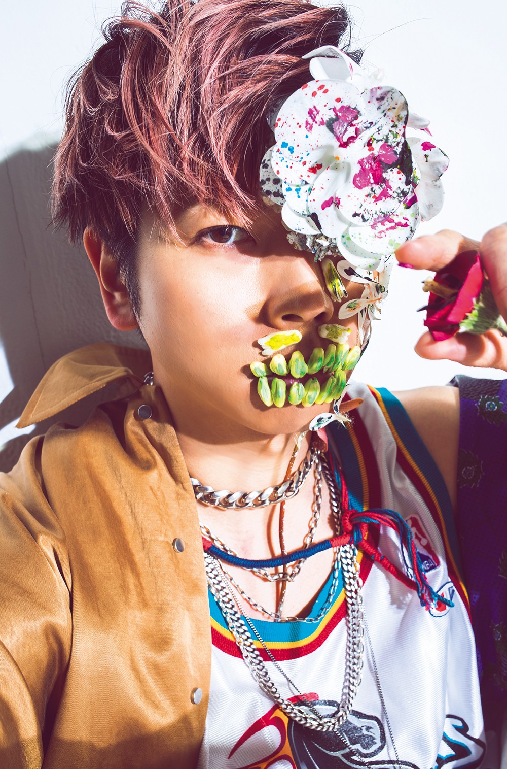 NEWS - はなこ☆NEWS 増田貴久 写真 増田貴久「花×ファッション」ビジュアルクリエイション挑戦 花と