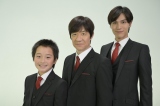 『LIFE！プレゼンツ 夜の連続テレビ小説 うっちゃん』でうっちゃんを演じる3人（C）NHK 