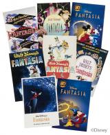映画『ファンタジア』公開当時のポスターアートを再現したポストカード（全8種）（C）Disney 