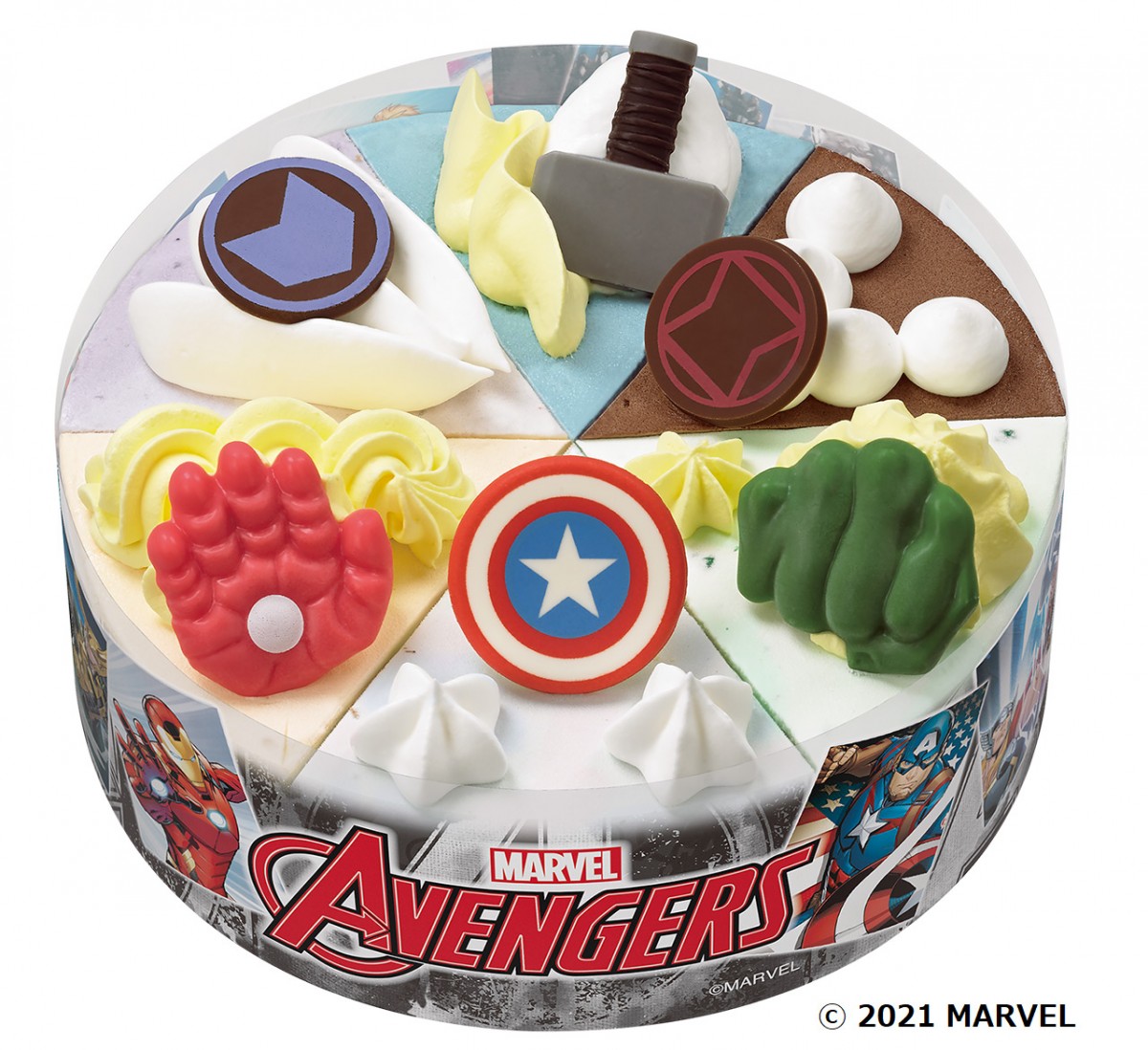 サーティワンが『アベンジャーズ』コラボのアイスケーキを発売 サーティワンが『アベンジャーズ』コラボのアイスケーキを発売