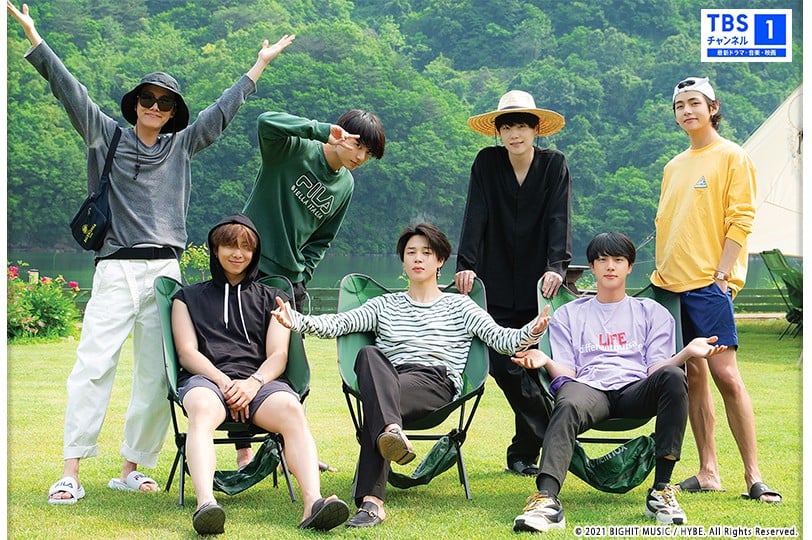 BTS『In the SOOP』テレビ初放送 森の中で過ごした1週間「旅行に来た