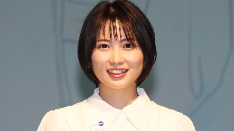 志田未来 5年ぶりのショートカット姿で看護学生とトーク 医療ドラマは専門用語に苦戦 Oricon News