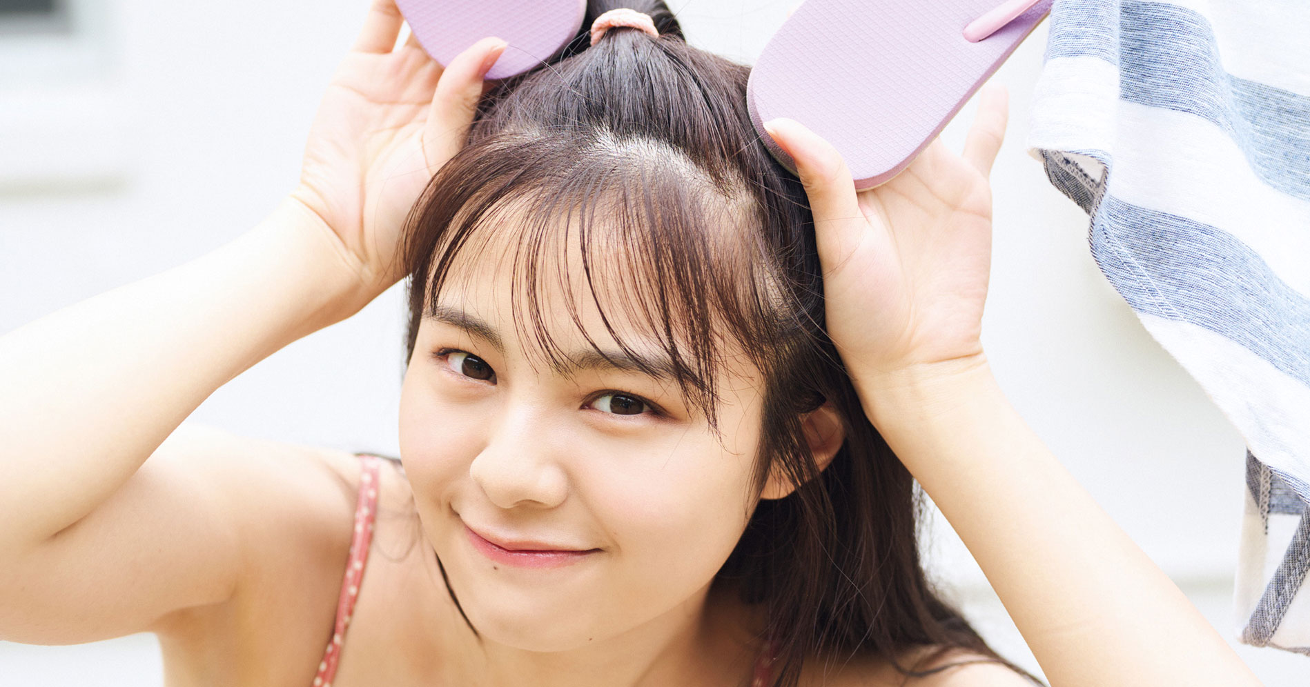 NGT48本間日陽、“保存版”写真集ランジェリーショット独占公開