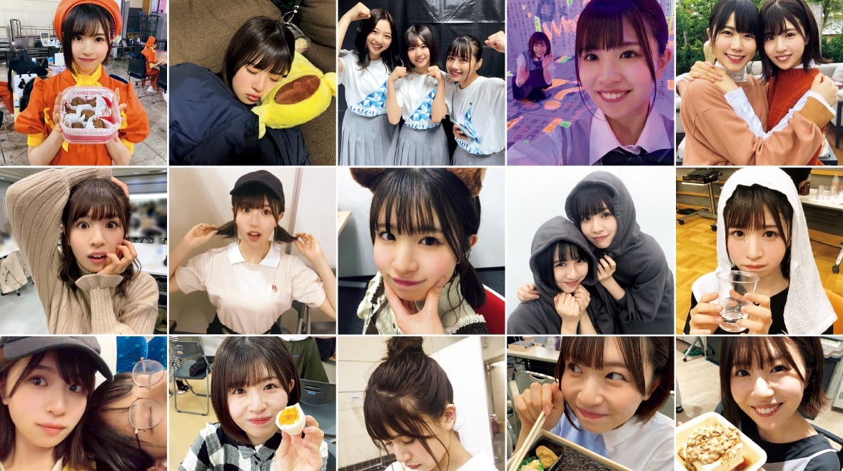 日向坂46写真集『日向撮』松田好花”推しカバー”解禁 センターはほっぺたつままれる“彼女感”カット | ORICON NEWS