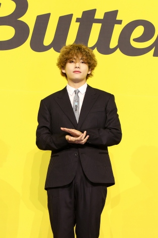 画像 写真 Bts 新曲会見での髪型が話題 J Hopeは バター髪 Vはプードルのようなくるくるパーマで登場 9枚目 Oricon News