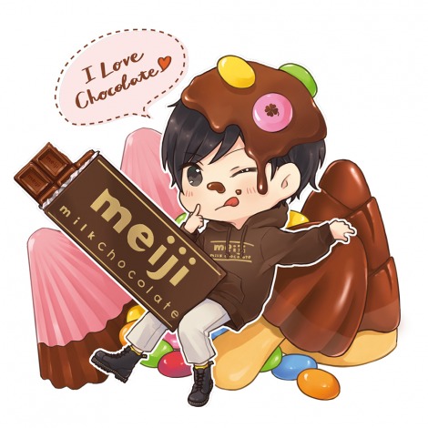 お菓子大好き歌い手 りぶ 明治チョコレートのテーマ を実写でおしゃれに歌う Oricon News
