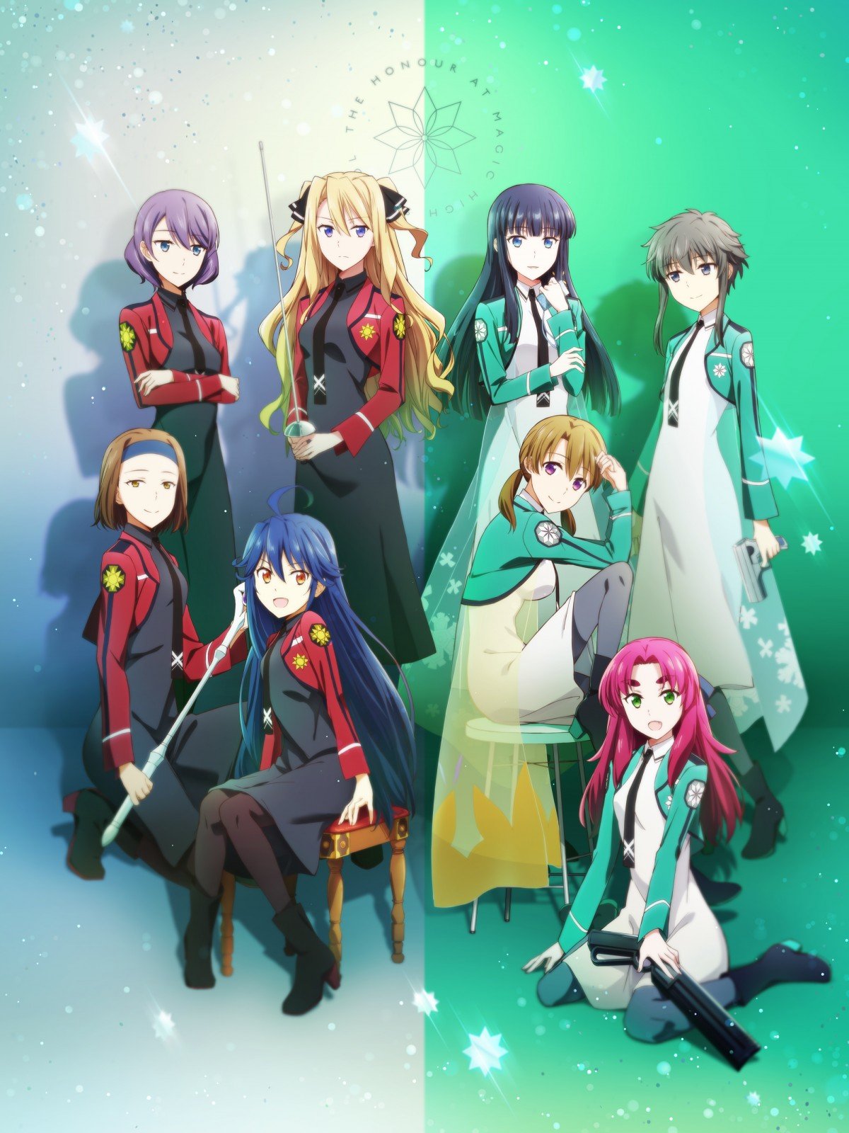 魔法科高校の優等生 ①②③ 魔法科高校の優等生』第2弾キービジュアル解禁 追加キャストに