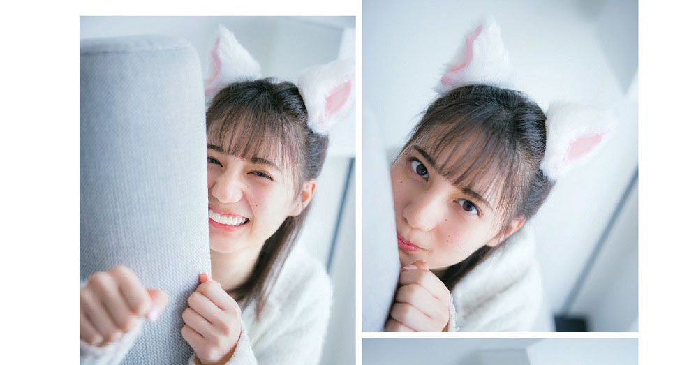 日向坂46小坂菜緒、猫耳つけたキュートすぎる“猫坂さん”カット先行解禁