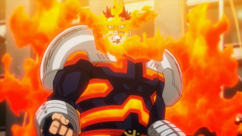 僕のヒーローアカデミア インターン エンデヴァー アニメ】 僕のヒーローアカデミア エンデヴァーの目 - YouTube