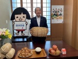 松村沙友理の卒業コンサートのVTRで60キロの米俵60俵を贈ることを伝えたJAグループの中家徹会長 