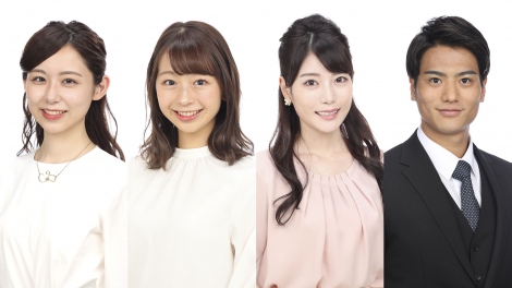 フジ新人アナ4人 地上波報道番組初挑戦 あらゆるニュースの現場に向かう コメントあり Oricon News