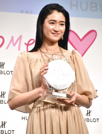 『HUBLOT LOVES WOMEN AWARD 2019』表彰式に出席した小雪 （C）ORICON NewS inc. 