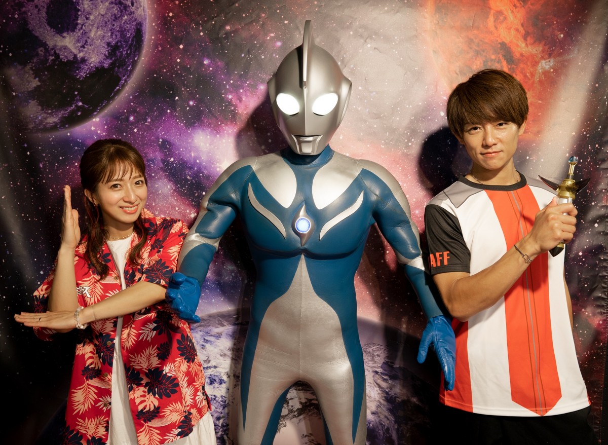 ウルトラマンファミリー”杉浦太陽＆辻希美夫妻、『ウルトラ