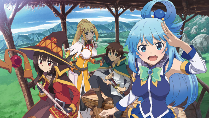 戦闘員、派遣します！ 当選 サイン アニメ 複製原画 この素晴らしい世界に祝福を この素晴らしい世界に祝福を！」 複製サイン入り複製原画