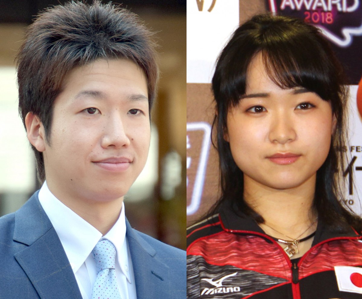 東京五輪】金メダルの水谷隼＆伊藤美誠、懐かしの2ショット公開「兄妹