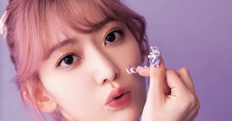 宮脇咲良「めちゃくちゃタイプです」スペシャルデザインのカラフル立体