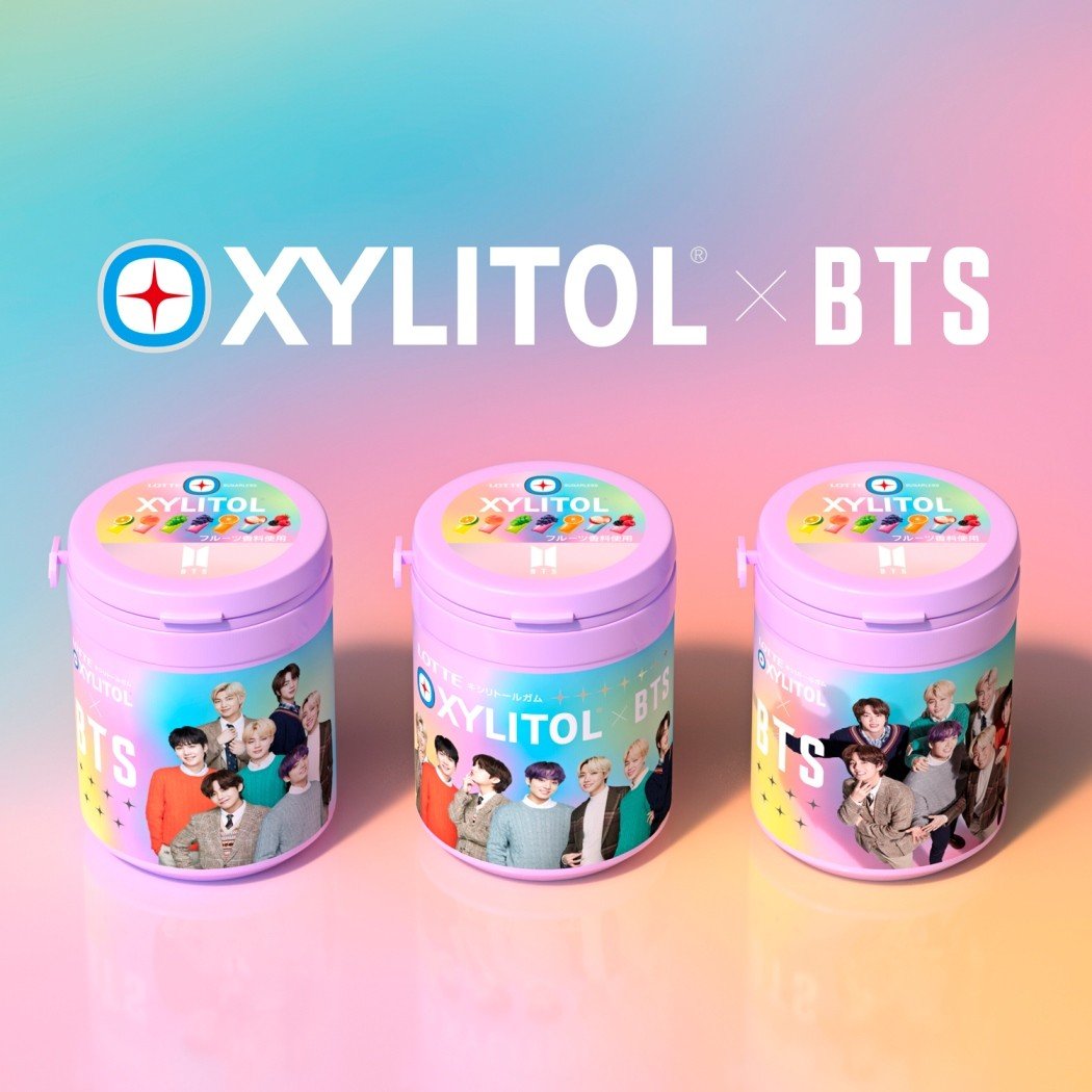 BTS、『キシリトール』コラボボトル発売 メンバーの華やかな笑顔が印象的な全10種類 | ORICON NEWS