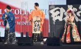 『第33回 マイナビ 東京ガールズコレクション 2021 AUTUMN/WINTER』に出演した(左から)前田裕太、高岸宏行、さくらまや (C)ORICON NewS inc. 