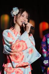 『MX夏まつり AKB48 2021年最後のサマーパーティー!』で卒業発表した横山由依(C)AKB48 