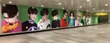 NCT 127 The 3rd Album『Sticker』特大ポスターが渋谷駅に登場 