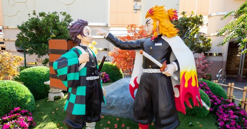 鬼滅の刃 時透無一郎 コスプレ ユニバ ユニバーサルスタジオ