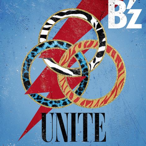 B’zが10月1日に配信リリースする新曲「UNITE」ジャケ写 