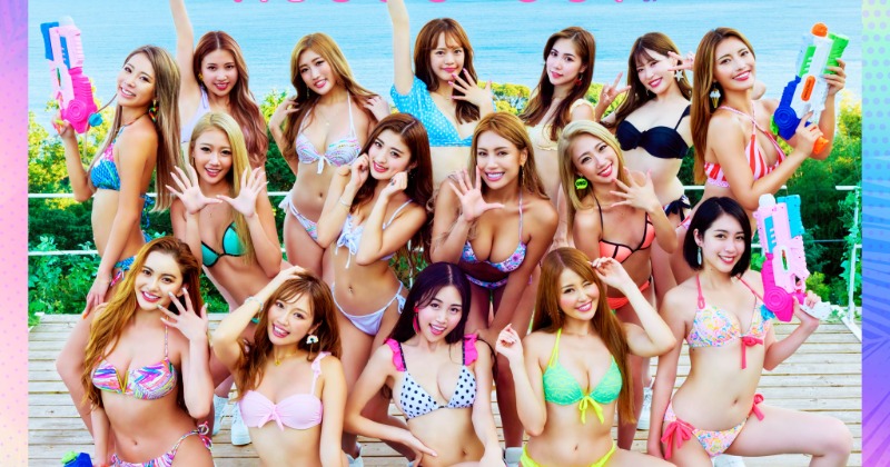 CYBERJAPAN DANCERS、ビキニ姿まぶしい新曲「ASOBO-YO!」MVを22日公開