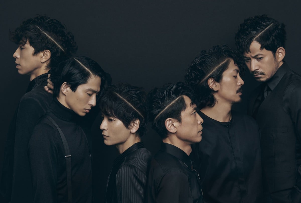 V6、ヘアのパーティングで演出するアンサンブルなポートレート 吉田