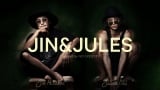 Hulu独占配信番組『JIN & JULES Powered by NO GOOD TV』に出演する（左から）赤西仁、Julian Cihi（＝JULES） （C）JIN & JULES Powered by NO GOOD TV 