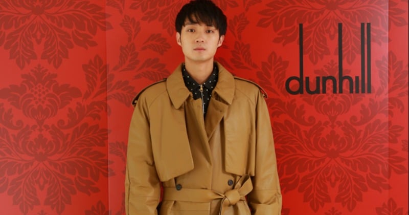 磯村勇斗、ダンヒルコーデでキメる キャメルのコートでシックに