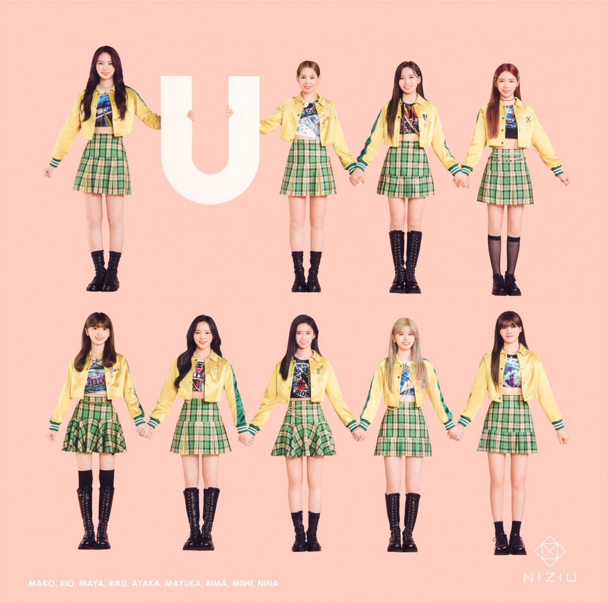 NiziU、“U”に寄り添う初アルバム『U』ジャケ写解禁 | ORICON NEWS