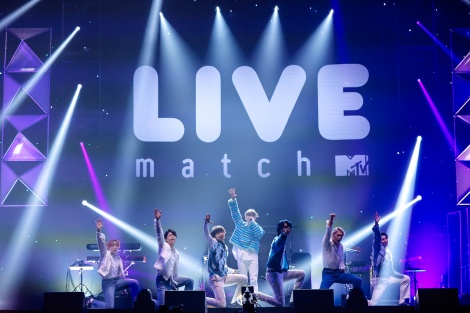 『MTV LIVE MATCH』で4曲を熱演したBE:FIRST Photo by 上山陽介 