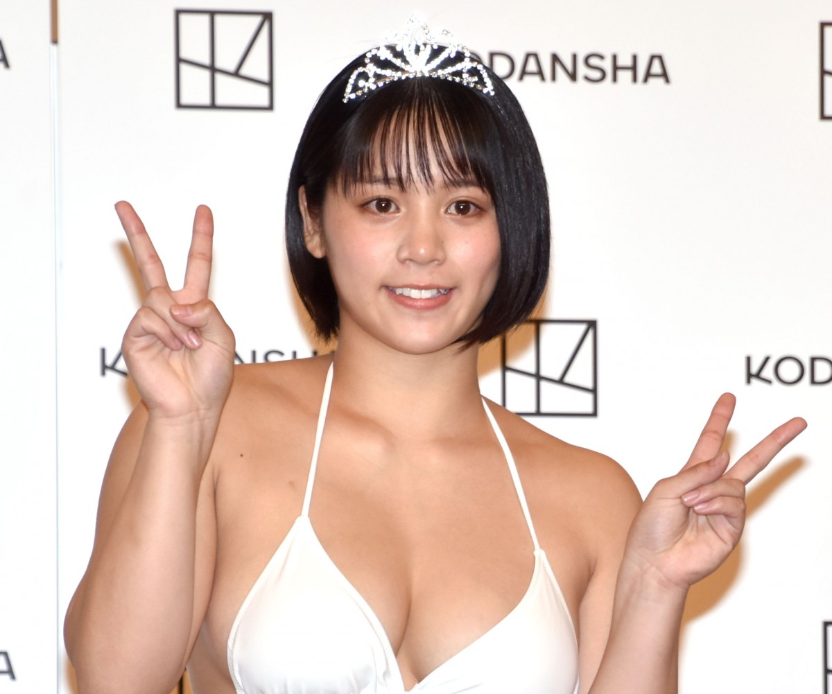 画像・写真 | 『ミスマガ』読者特別賞・辻優衣“Y字ポーズ”披露で