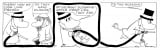 ラルス・ヤンソン「10個のブタの貯金箱」原画（1975年）＝横浜・そごう美術館で「ムーミン コミックス展」11月19日より開催（C）Moomin Characters TM 