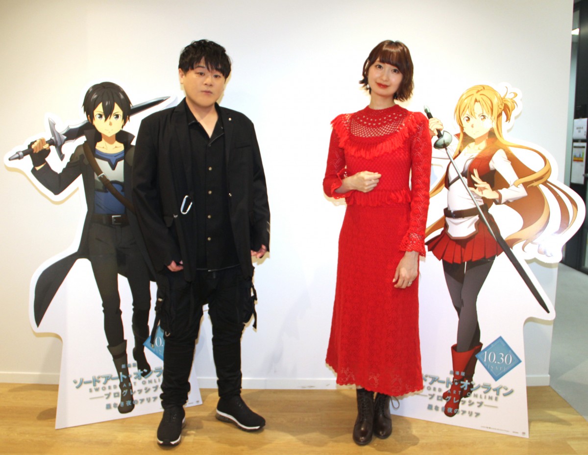 戸松遥 画像・写真 | 松岡禎丞＆戸松遥『SAO』約10年でキャラと一心同体 キリト＆アスナに声優人生・人間力が成長 2枚目 | ORICON NEWS