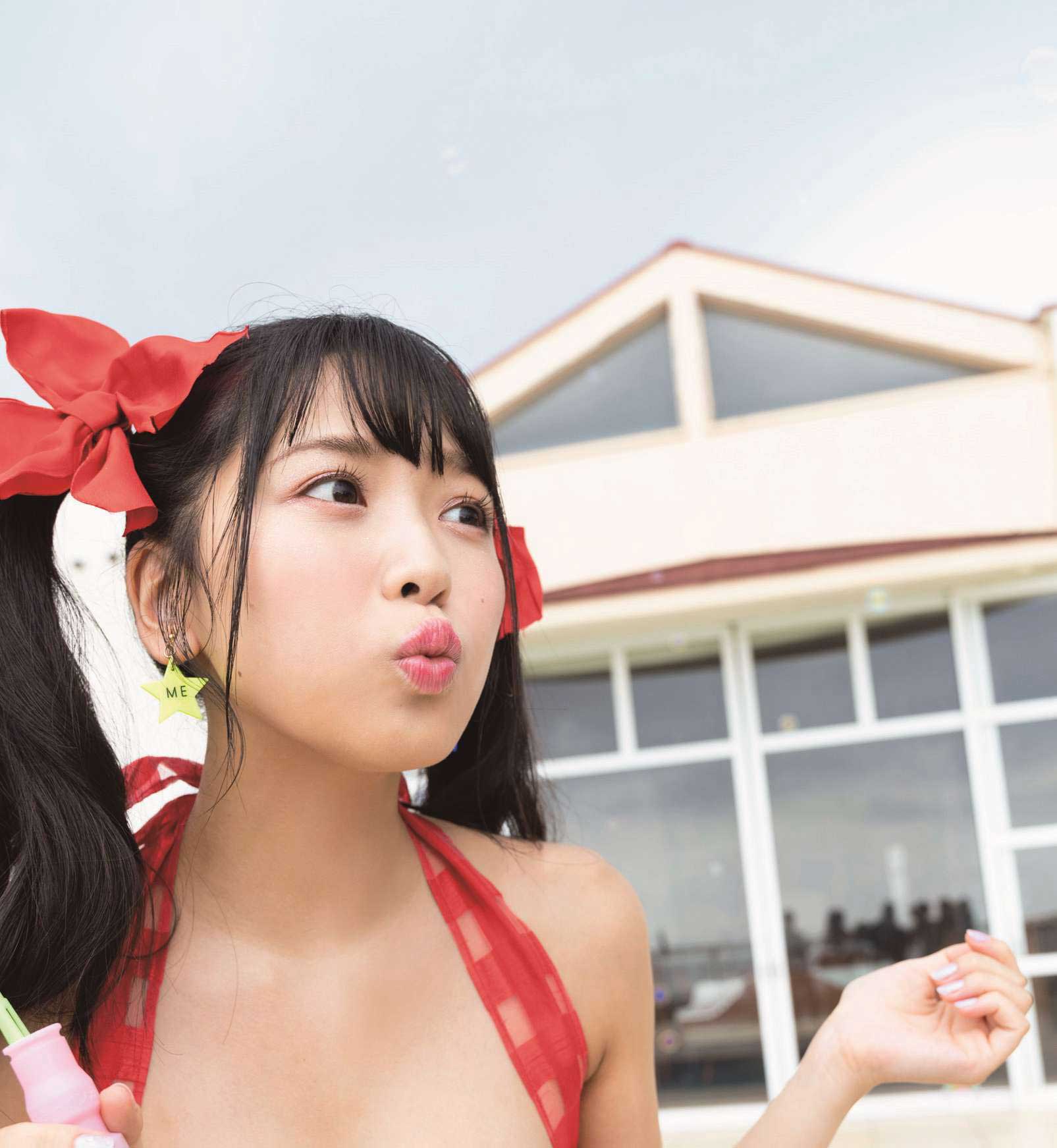 NMB48安田桃寧「写真集」3位 入浴ショット、ランジェリーカットに挑戦