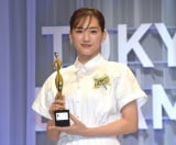 『東京ドラマアウォード2021』授賞式に出席した綾瀬はるか (C)ORICON NewS inc. 