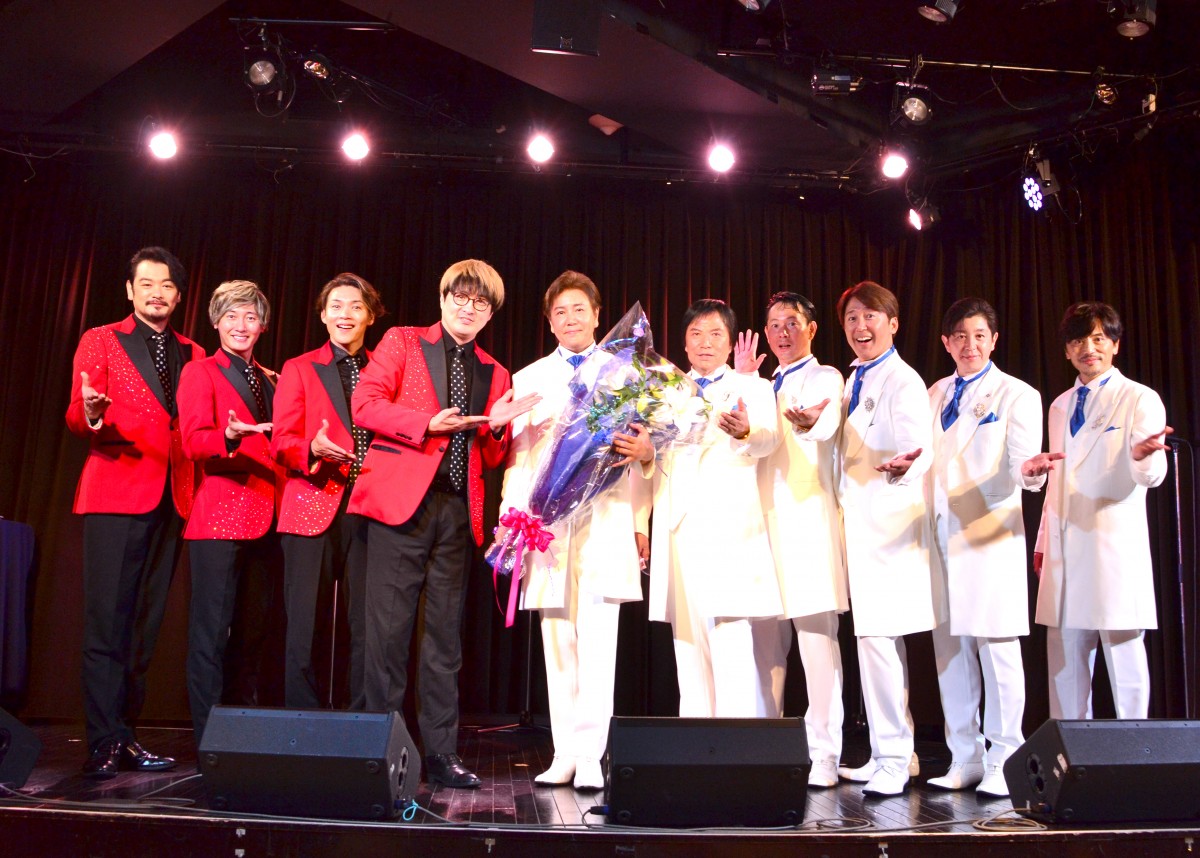 純烈に強力ライバル現る 元戦隊ヒーローたちが“敏いとうとハッピー