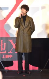映画『聖地X』公開記念舞台あいさつに参加した岡田将生 （C）ORICON NewS inc. 