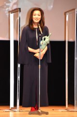 第31回映画祭TAMA CINEMA FORUM『第13回TAMA映画賞授賞式』に登壇した尾野真千子 (C)ORICON NewS inc. 