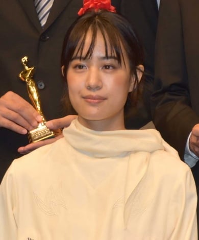 『第28回日本映画批評家大賞』で主演女優賞を受賞した石橋静河(C)ORICON NewS inc. 